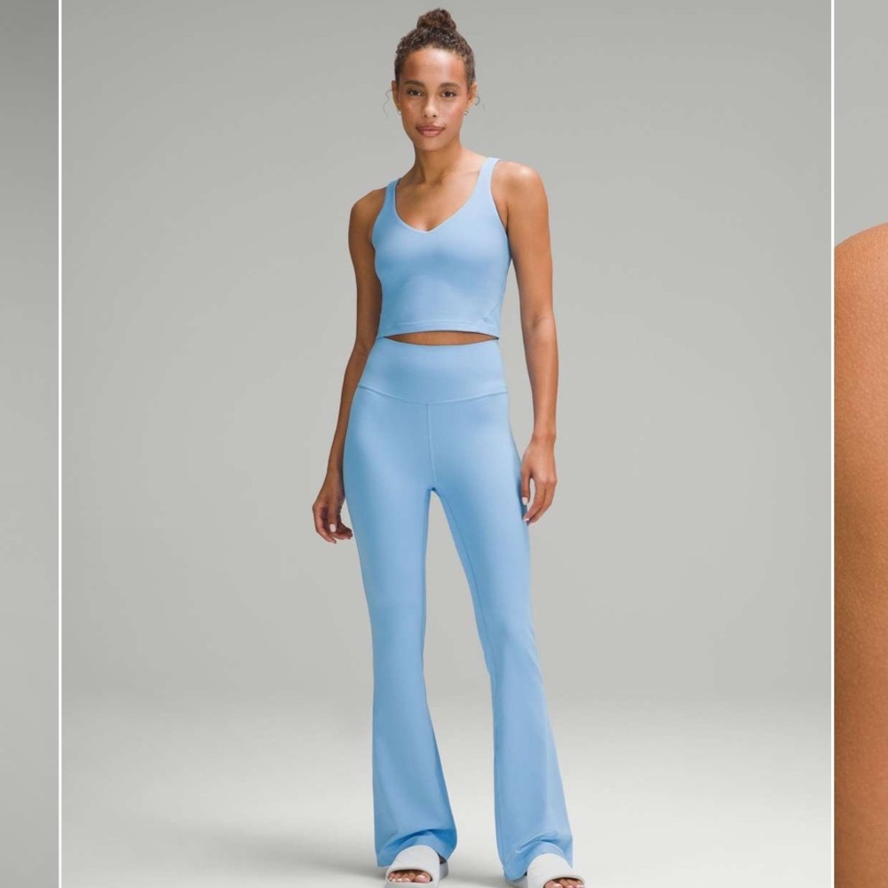 593. Lululemon athletica NWT Align Tank AERO BLUE size 2 🤩🩵